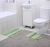 Фото Набор ковриков для ванной и туалета "Полоски" (2 шт.): 40х45 см, 45х70 см Доляна  1275510. Интернет-магазин FOROOM