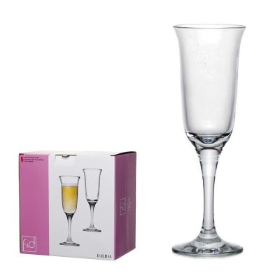 Набор бокалов 210мл (6шт.) для шампанского Pasabahce F&D Dalida 440883 1117766