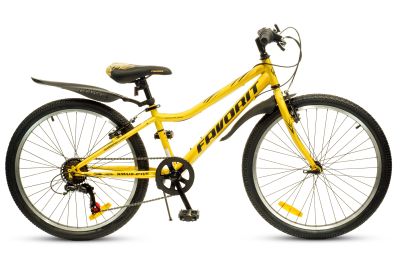 Фото Двухколесный велосипед FAVORIT, модель SIRIUS-24VS,SIR24V12YL. Интернет-магазин FOROOM